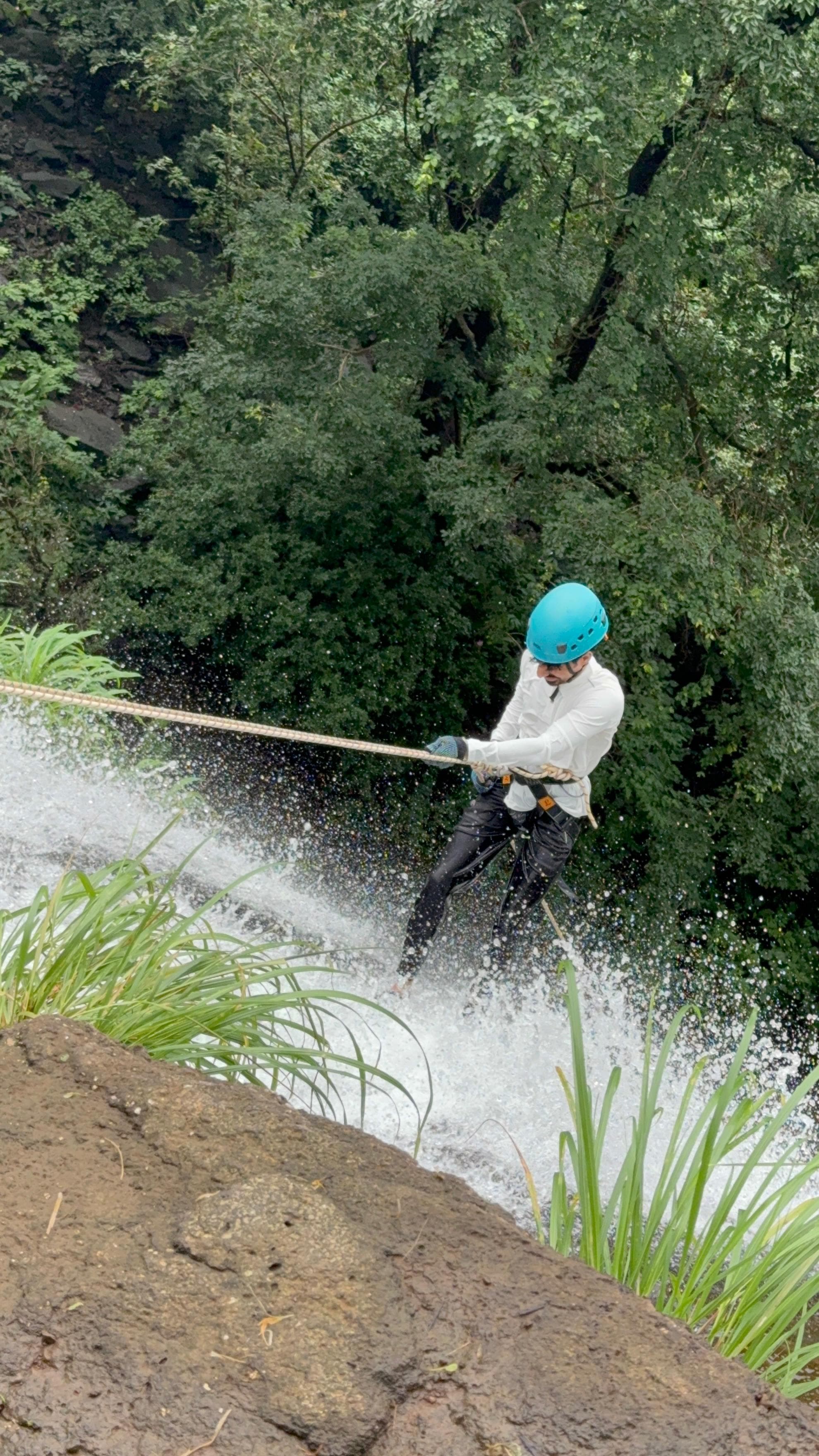 Secret Waterfall Rappelling – 270ft Adventure image 1